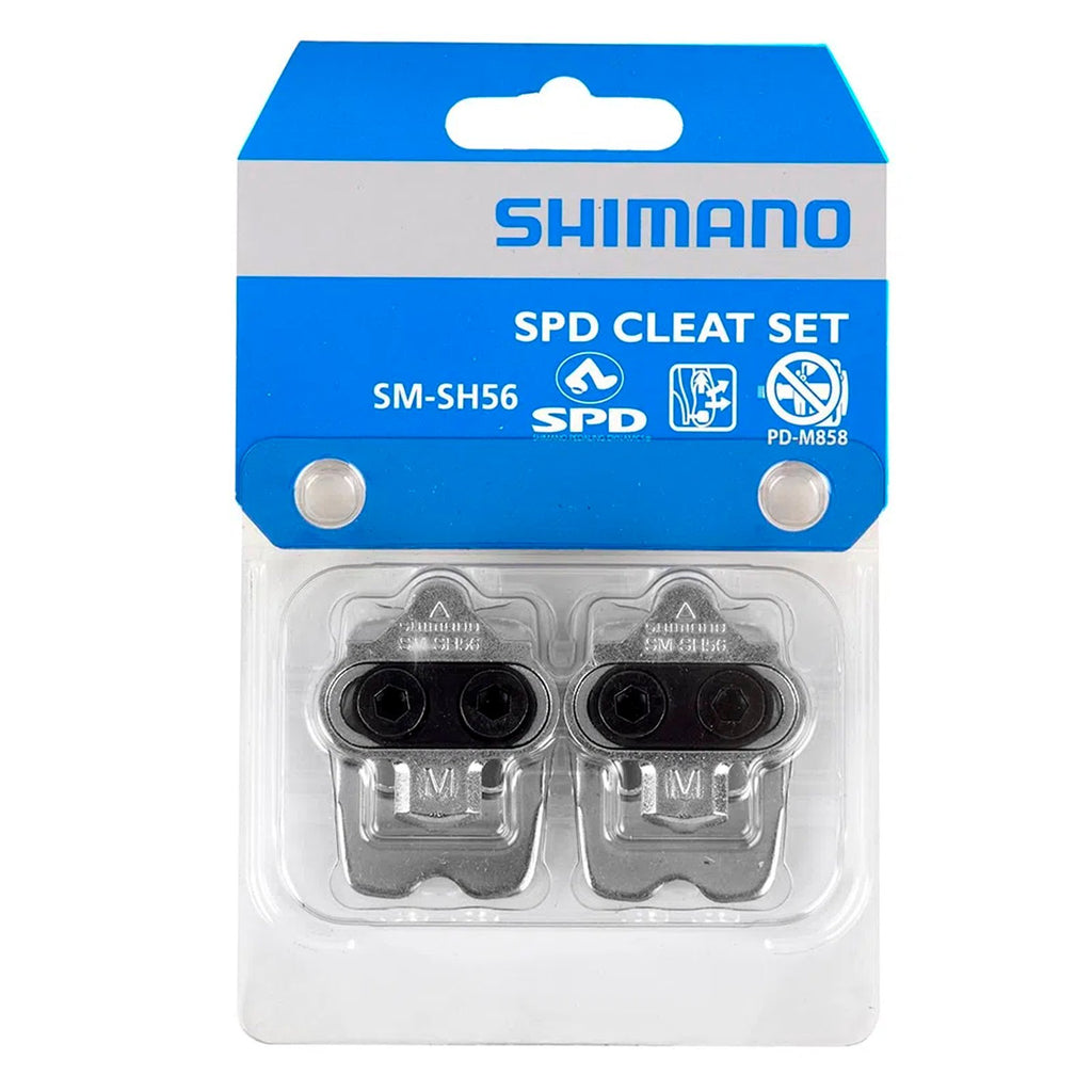 TAQUINHO P/ PEDAL CLIP SPD SHIMANO SH56 MULTIDIR. C/ PORCA DE TACO (ISMSH56A) - POLIDO