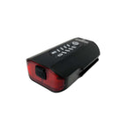 Farol Sinalizador 2 Em 1 Elleven 600+30 Lumens Recarregável Usb - Preto Fosco