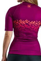 Camisa De Ciclismo Feminina Free Force Basic Ruby 2024
