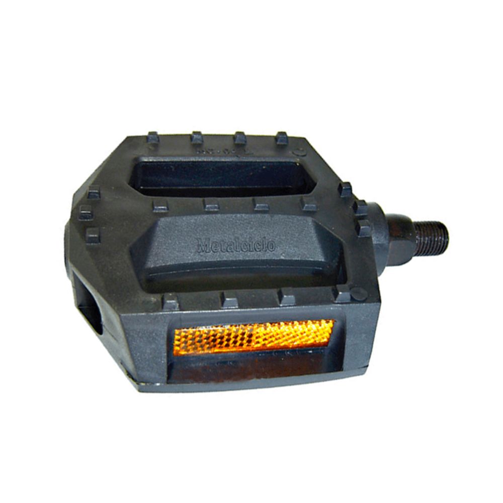 PEDAL PLATAFORMA  9/16 FREESTYLE METALCICLO NYLON ESFERADO  - PRETO