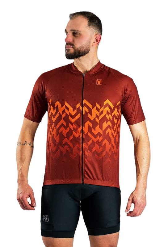 Camisa De Ciclismo Masculina Free Force Basic Jasper