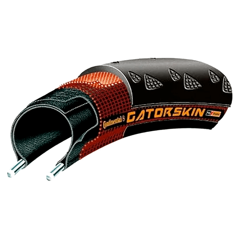 PNEU 700X25 CONTINENTAL GATOR SKIN POLY BREAKER S/ ARAME - PRETO