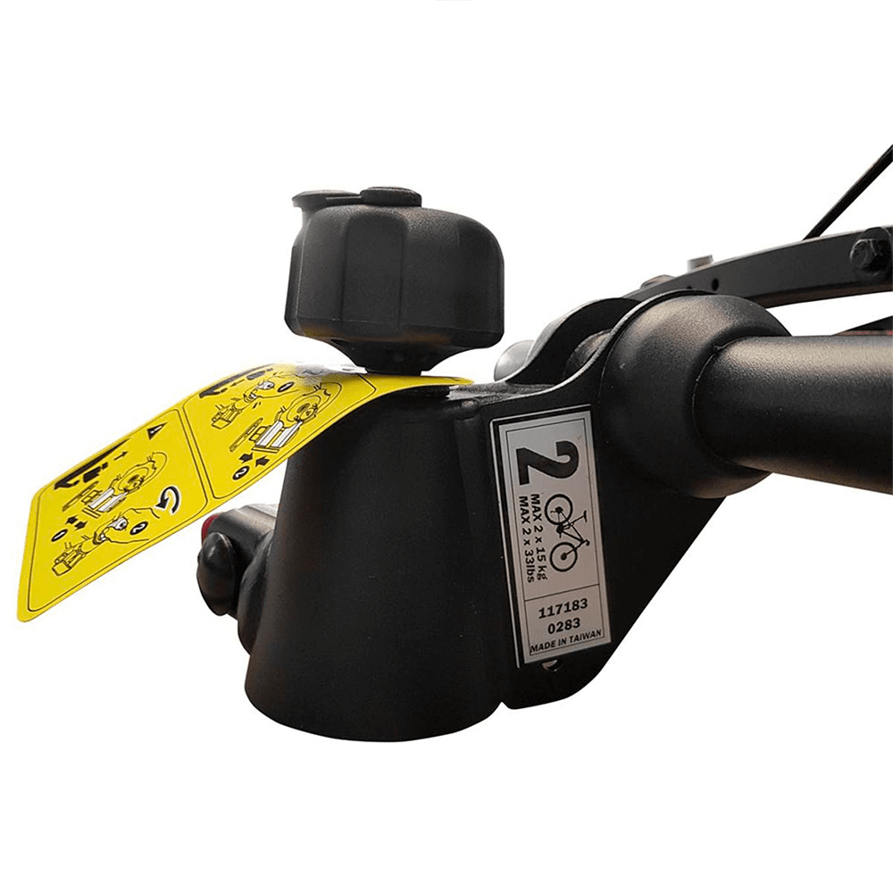 TRANSBIKE HIGH ONE P/ ENGATE REBOQUE 2 BIKES C/ SINALIZADOR