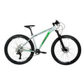 BICICLETA 29 ABSOLUTE WILD PRO 11V HIDRÁULICO C/ TRAVA - PRATA/VERDE - (M - 17)