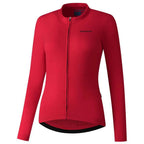 Jaqueta Ciclismo Feminina Shimano Kaede Térmica Vermelho M