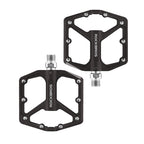 PEDAL 9/16 ROCKBROS PLATAFORMA ALUM ROLAMENTADO C/ 8 PINOS