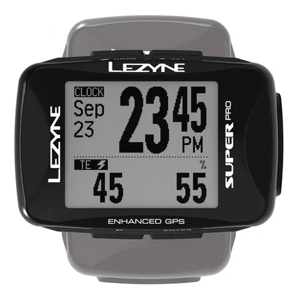 GPS LEZYNE SUPER PRO LOADED KIT DUAL INTERATIVO BLUETOOTH/ANT+ - PRETO