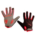 Luva Fechada Elleven Gel Touch Cinza/Preto/Vermelho M