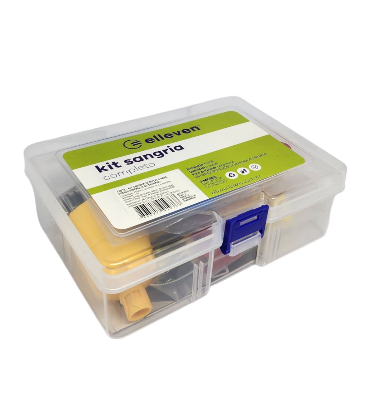 KIT SANGRIA ELLEVEN COMPLETO PARA FREIOS HIDRAULICOS SHIMANO