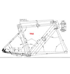 BICICLETA 700 SPEED TOSEEK CHESTER 3.0 2X8 TAM 54 AZUL MARINHO/CINZA
