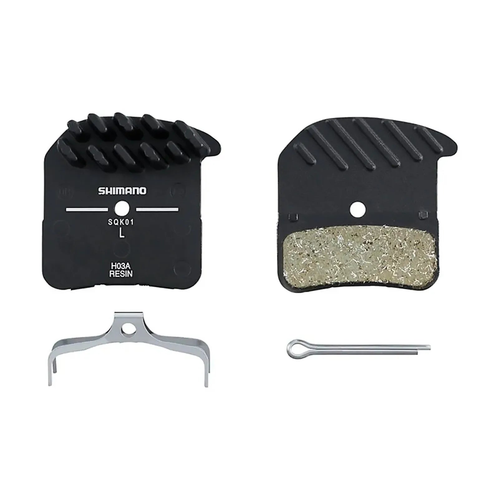 Pastilha Freio Disco Shimano Ice Tech P/ Saint (ebph03arfa) - Preto