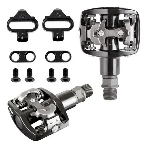 PEDAL CLIP WELLGO MTB WPD-823 COM TAQUINHO