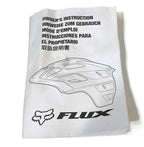 JOGO DE ESPUMAS PARA FORRO DE CAPACETE FOX FLUX ORIGINAL - PRETO S/M