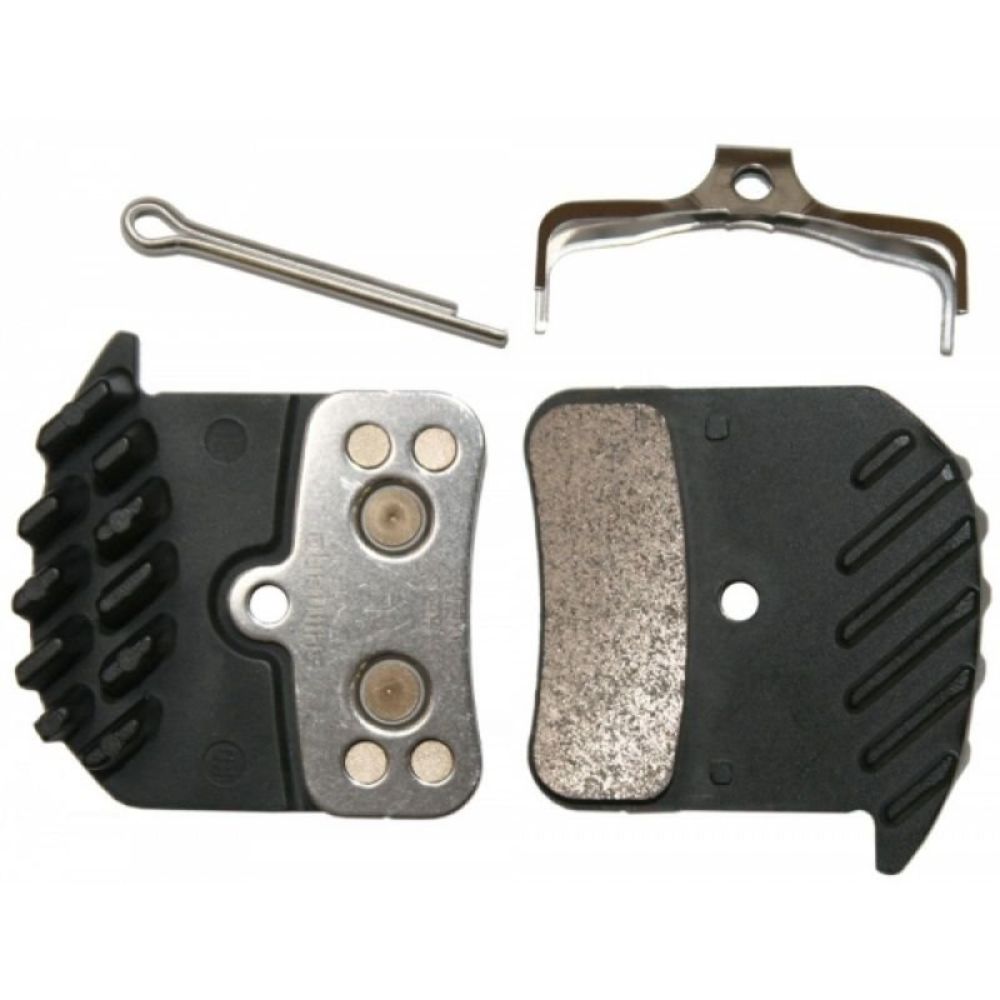 PASTILHA FREIO DISCO SHIMANO ICE TECH METALICA P/ SAINT/ZEE (EBPH03ARFA)
