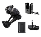 CAMBIO TRASEIRO DEORE RD-M6250-SGS 12V + CARREGADOR + BATERIA + ALAVANCA