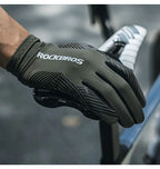LUVA ROCKBROS RACE S310 ANTI DERRAPANTE TOUCH - TAM M