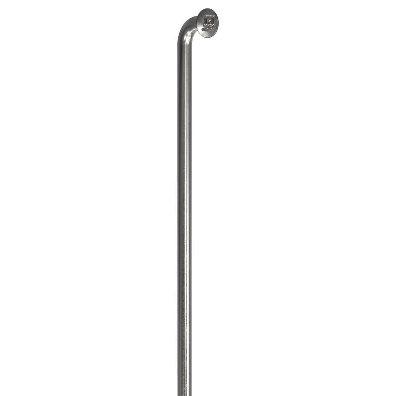 RAIO DT SWISS CHAMPION 2 0 X 300 MM J BEND PRATA