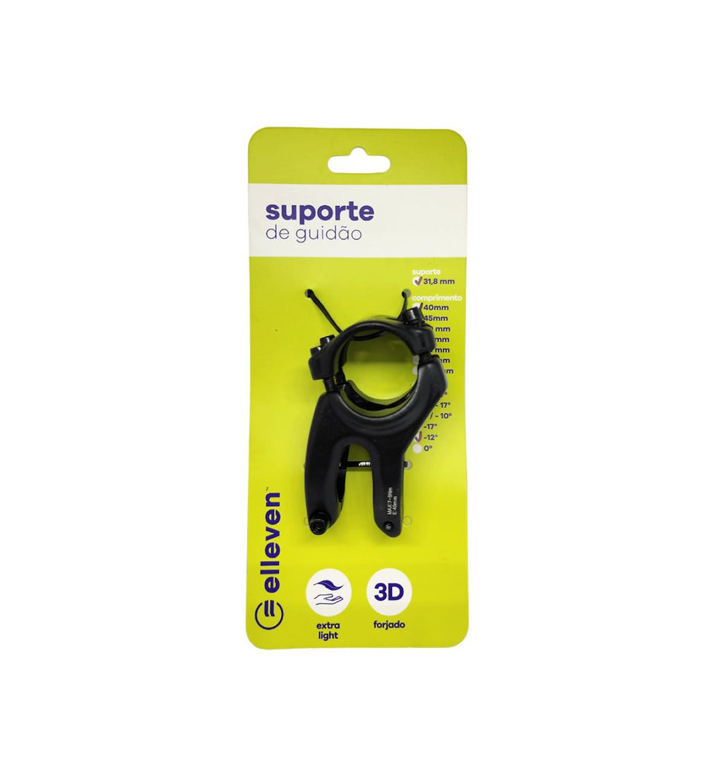 MESA AHEAD 31.8 ELLEVEN ALUMINIO 3D FORJADA 40MMX12º  - PRETO