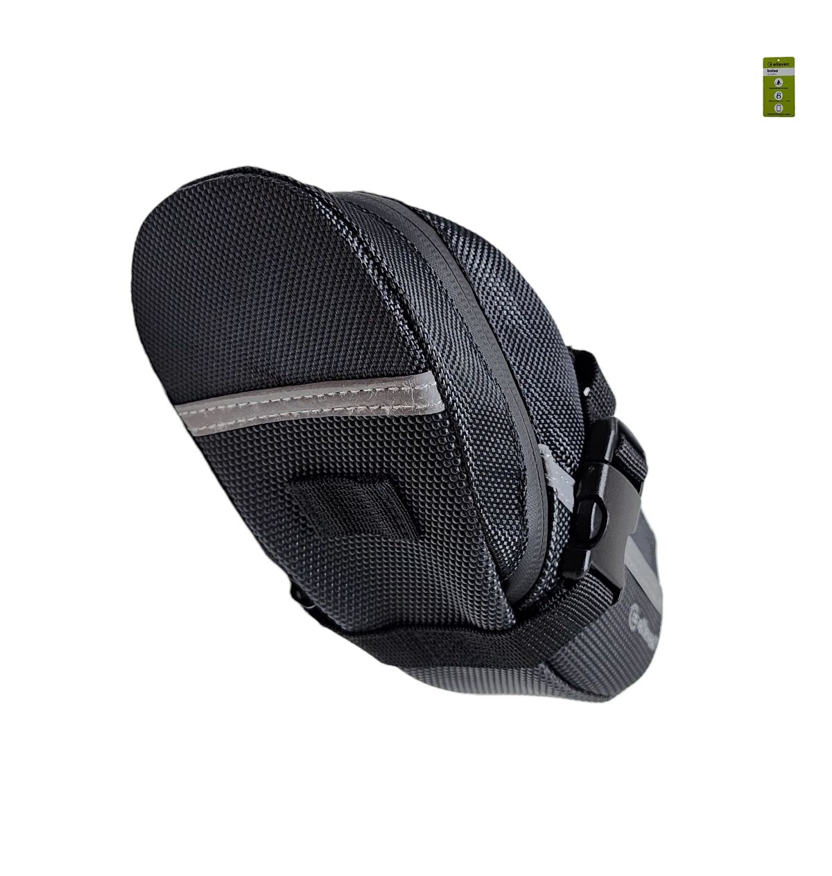 Bolsa De Selim Elleven 1lt Impermeável Com Zíper Refletivo