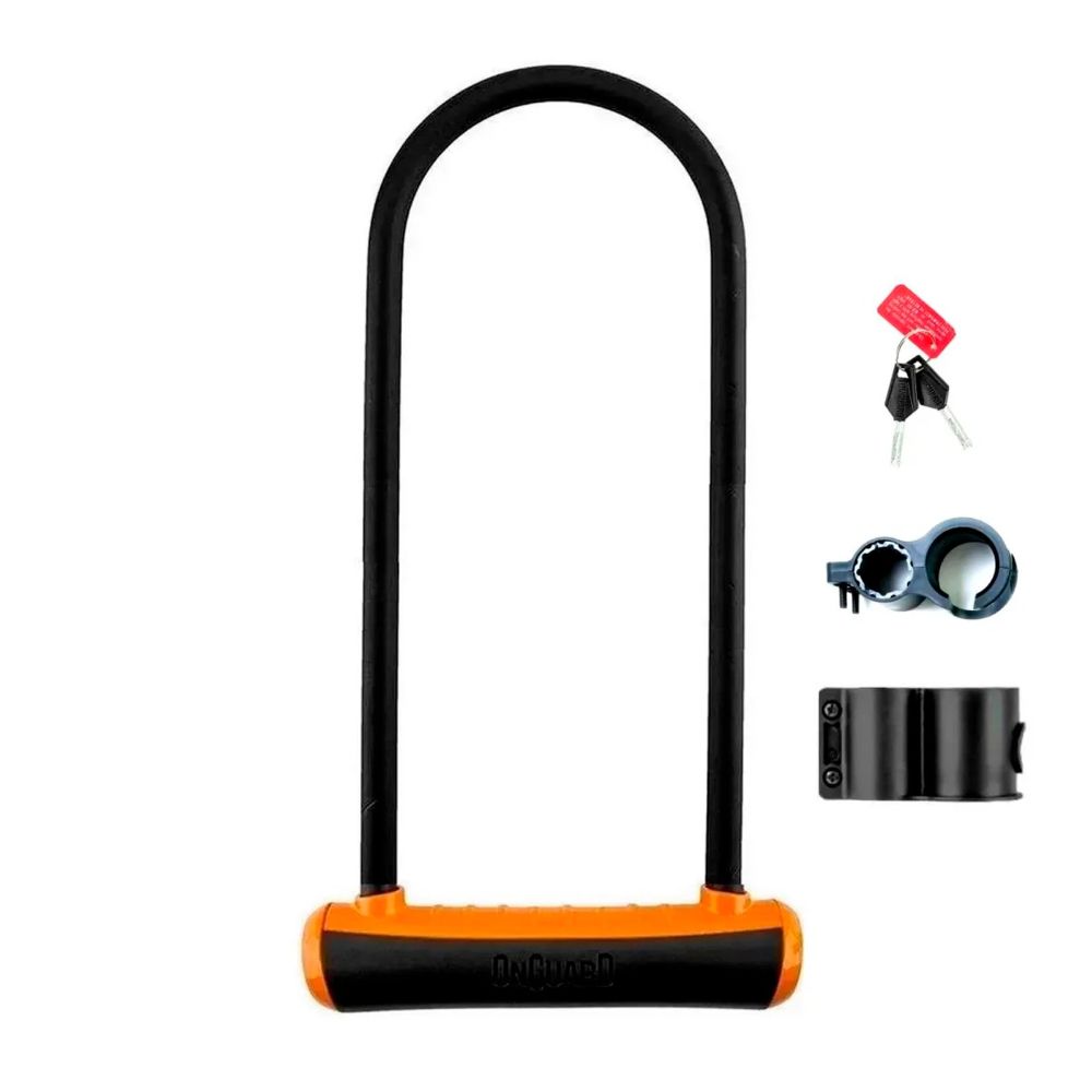 CADEADO TRAVA TIPO U ONGUARD 8152 C/ SUPORTE 115X292MM