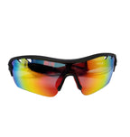 OCULOS CICLISMO ELLEVEN EL50 LENTE POLICARBONATO COLORS UV400 PRETO/VERMELHO