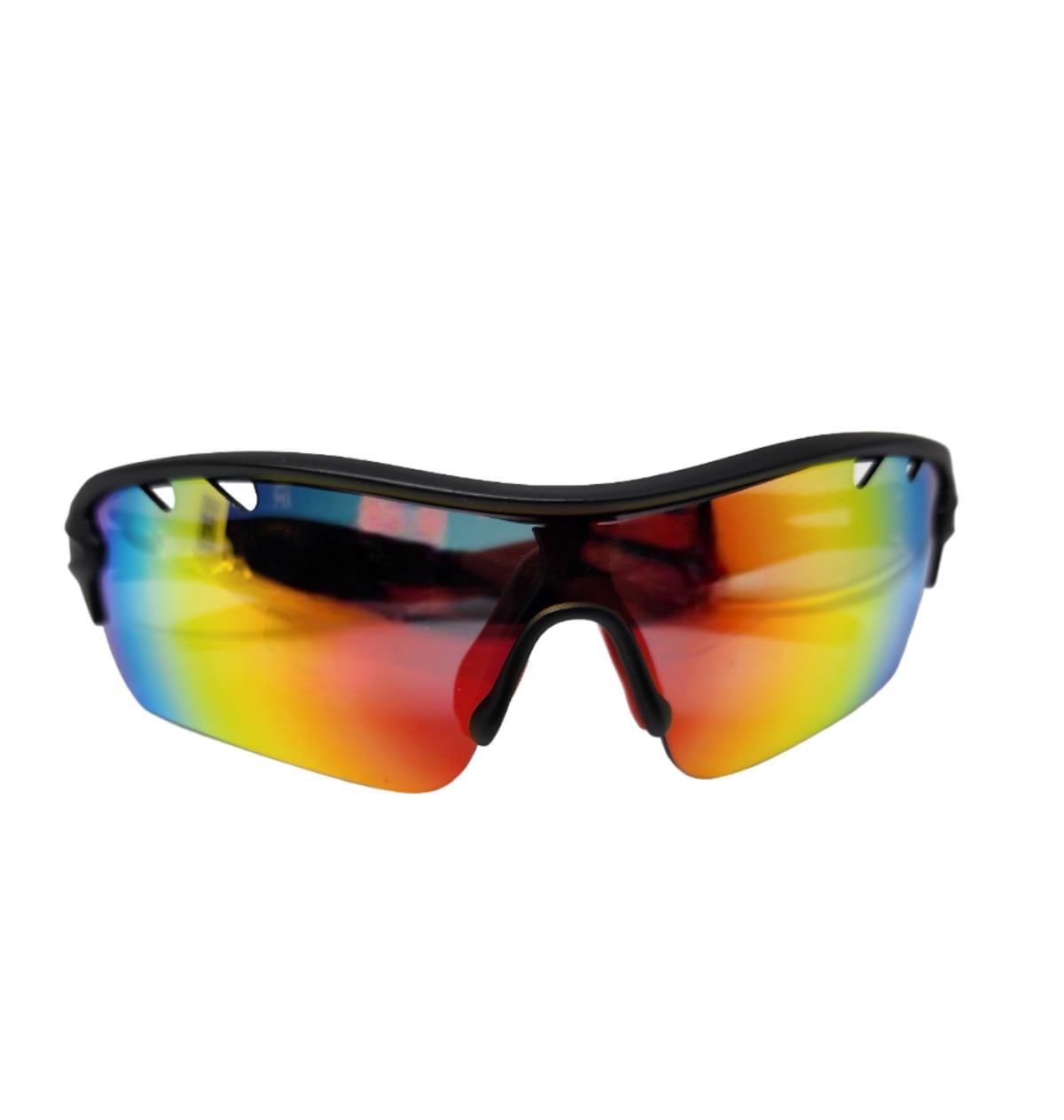OCULOS CICLISMO ELLEVEN EL50 LENTE POLICARBONATO COLORS UV400 PRETO/VERMELHO