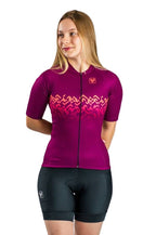 CAMISA DE CICLISMO FEMININA FREE FORCE BASIC RUBY 2024