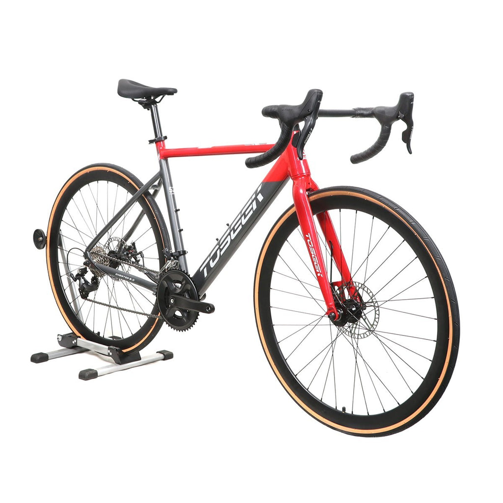 BICICLETA 700  SPEED CHESTER 3.0 2X8 TAM 52 VERMELHO/CINZA