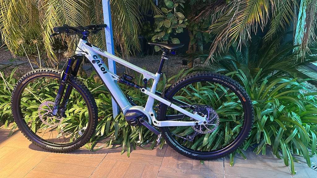 Bicicleta 29 Caloi E Vibe Pro Fs Eletrica Shimano Slx  Usada C/ Bateria Nova Tamanho M - 17