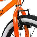 BICICLETA ARO 20 AÇO BMX SERIE 5 LIMITED LARANJA NEON/PRETO