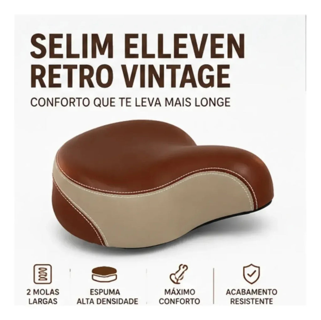 Selim Elleven Beach 2 Molas 250 x 220 mm - Marrom/Bege