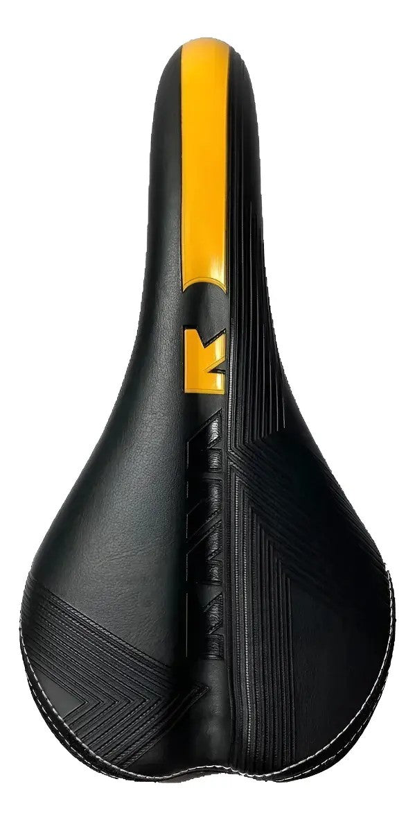 Selim Rava Pictoris Mtb (133mm) - Preto/Laranja