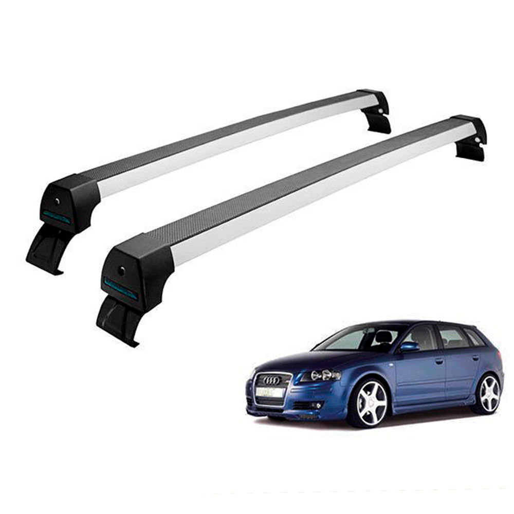 RACK LONG LIFE SPORT ALUM. PRATA P/ AUDI A3 SPORTBACK (AA3S)