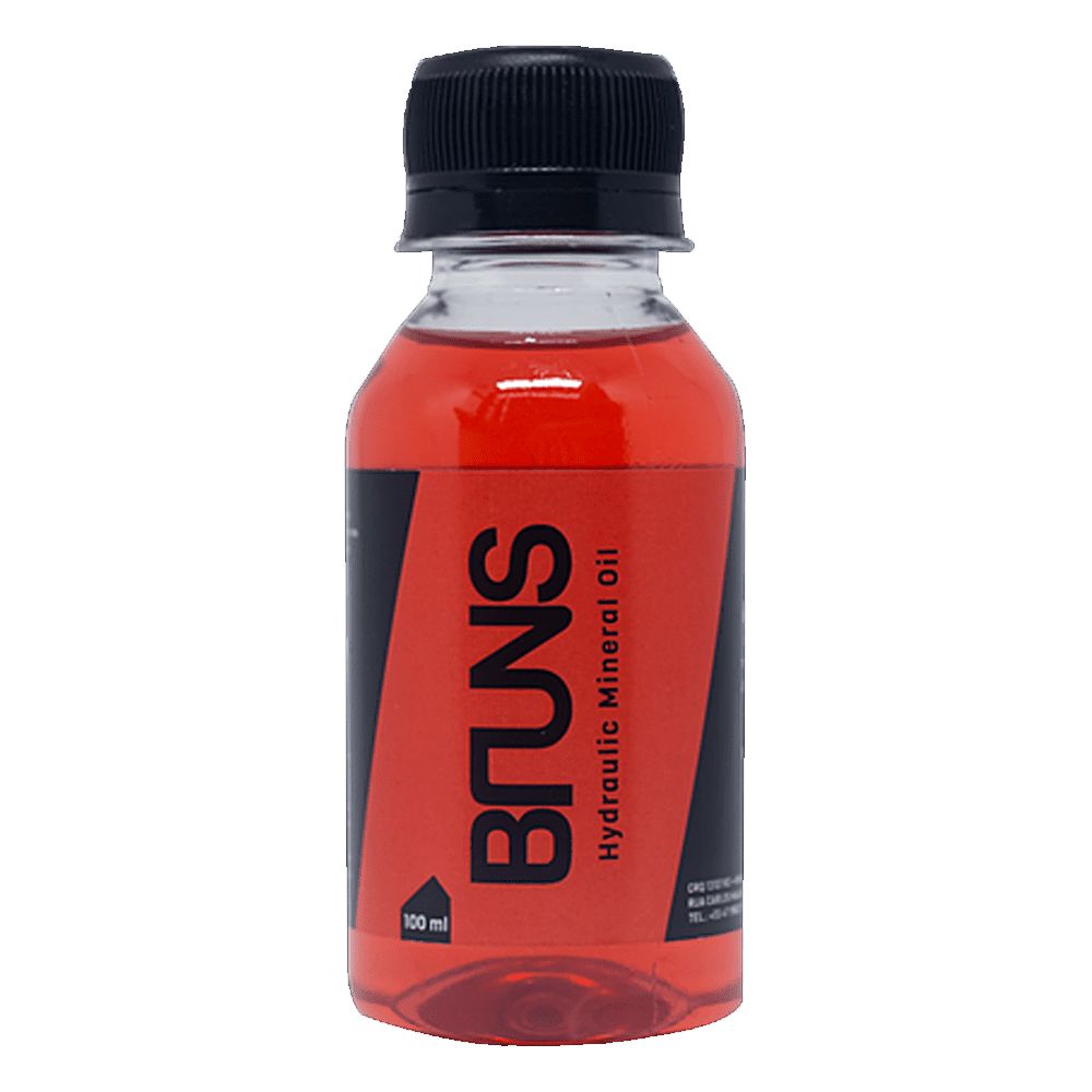 FLUIDO DE FREIO BRUNS MINERAL (100ML) - VERMELHO