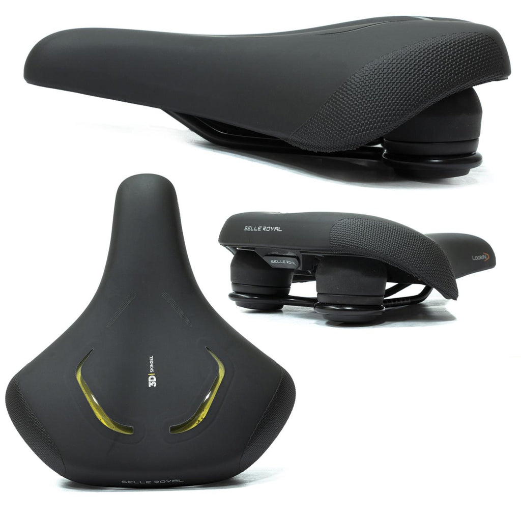 SELIM SELLE ROYAL LOOKIN RELAXED GEL ELASTÔMERO 257X224MM - PRETO