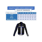 JAQUETA CORTA VENTO MARCIO MAY CONTINENTAL/ABUS