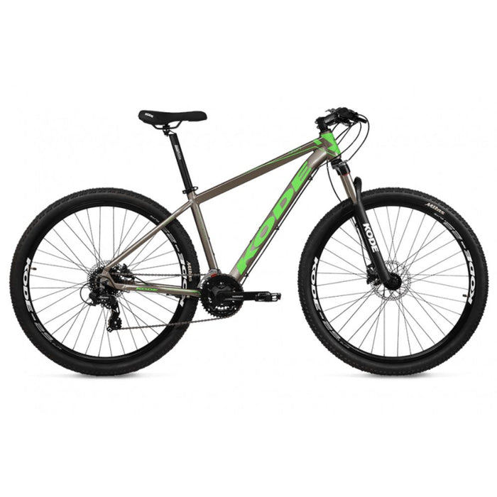 Bicicleta 29 Kode Izon 24v Shimano C/ Hidráulico - CINZA/VERDE / (S - 15)