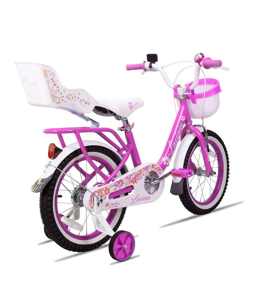 Bicicleta Aro 16 Aço Pro-X Lavinia Rosa