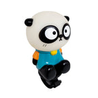 BUZINA CAMPAINHA ELLEVEN PANDA SILICONE - PRETO/BRANCO
