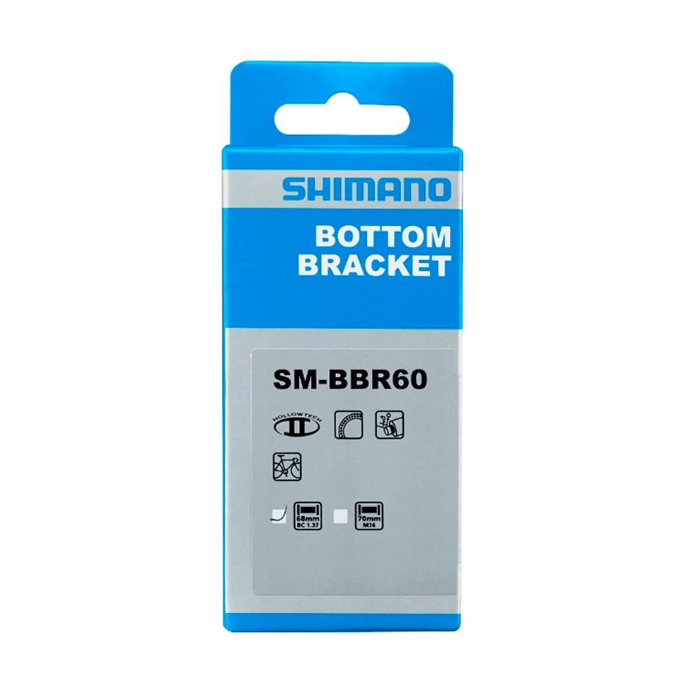 CAIXA CENTRO 34,7 SHIMANO P/ PDV 105/ULTEGRA HOLLOWTEC BBR60 (ISMBBR60B) - GRAFITE