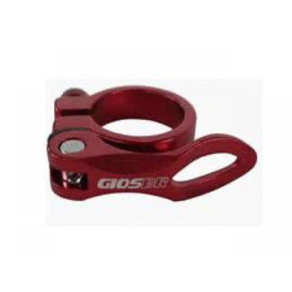 Abraçadeira De Quadro Gios Blocagem 31,8mm - Vermelho
