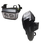 Suporte Elleven 4 em 1 para Celular com Farol, Buzina e Power Bank - Preto