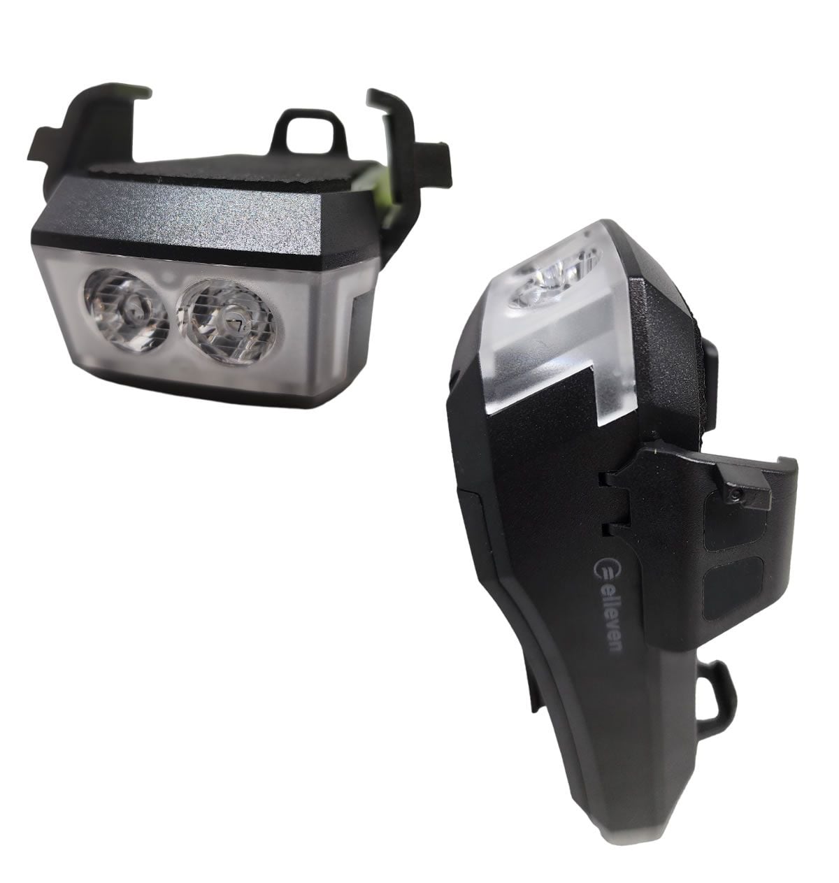 Suporte Elleven 4 em 1 para Celular com Farol, Buzina e Power Bank - Preto