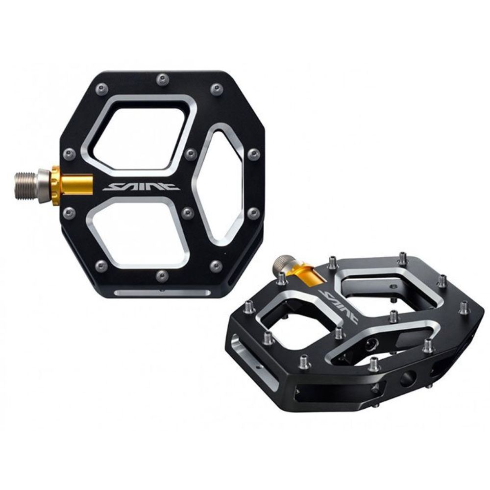 PEDAL 9/16 PLATAFORMA SHIMANO SAINT M828 DH/FR - PRETO