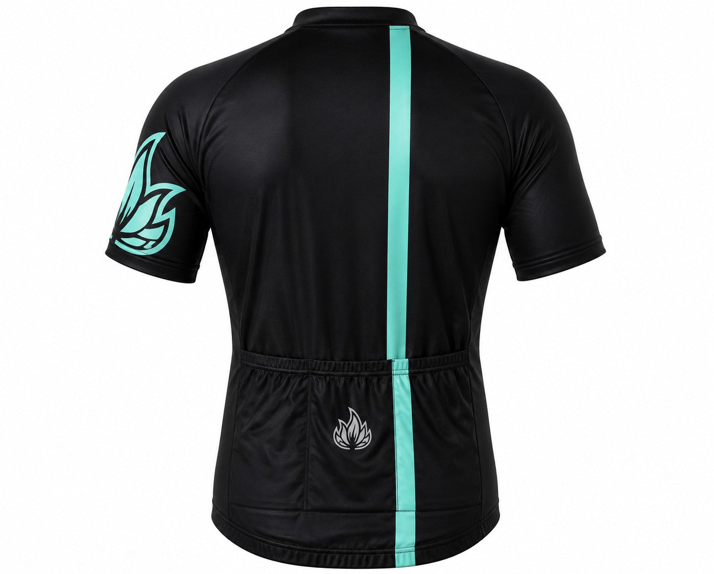 Camisa Ciclismo Filip Dillis Preto/Turquesa