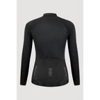Camisa Ciclismo Free Force Feminina Start Manga Longa Black Peluciada