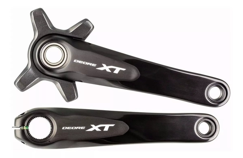 PEDIVELA SHIMANO XT 11v 1x11 2x11 FC-M8000 HOLLOWTECH S/COROA (175MM)
