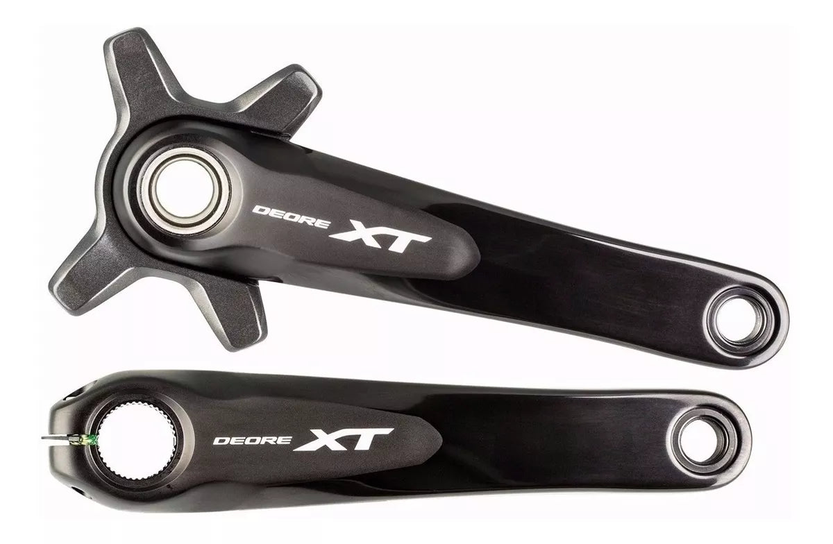 PEDIVELA SHIMANO XT 11v 1x11 2x11 FC-M8000 HOLLOWTECH S/COROA (175MM)