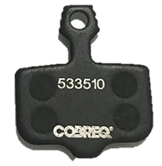PASTILHA DE FREIO CERAMICA COBREQ P/ AVID Elixir 1/3/5/7 | SRAM DB/X0/X7/X9/XX