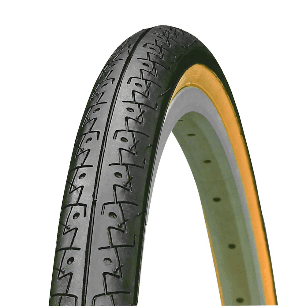 PNEU 26X1.50 SLICK KENDA K154 - PRETO/AMARELO